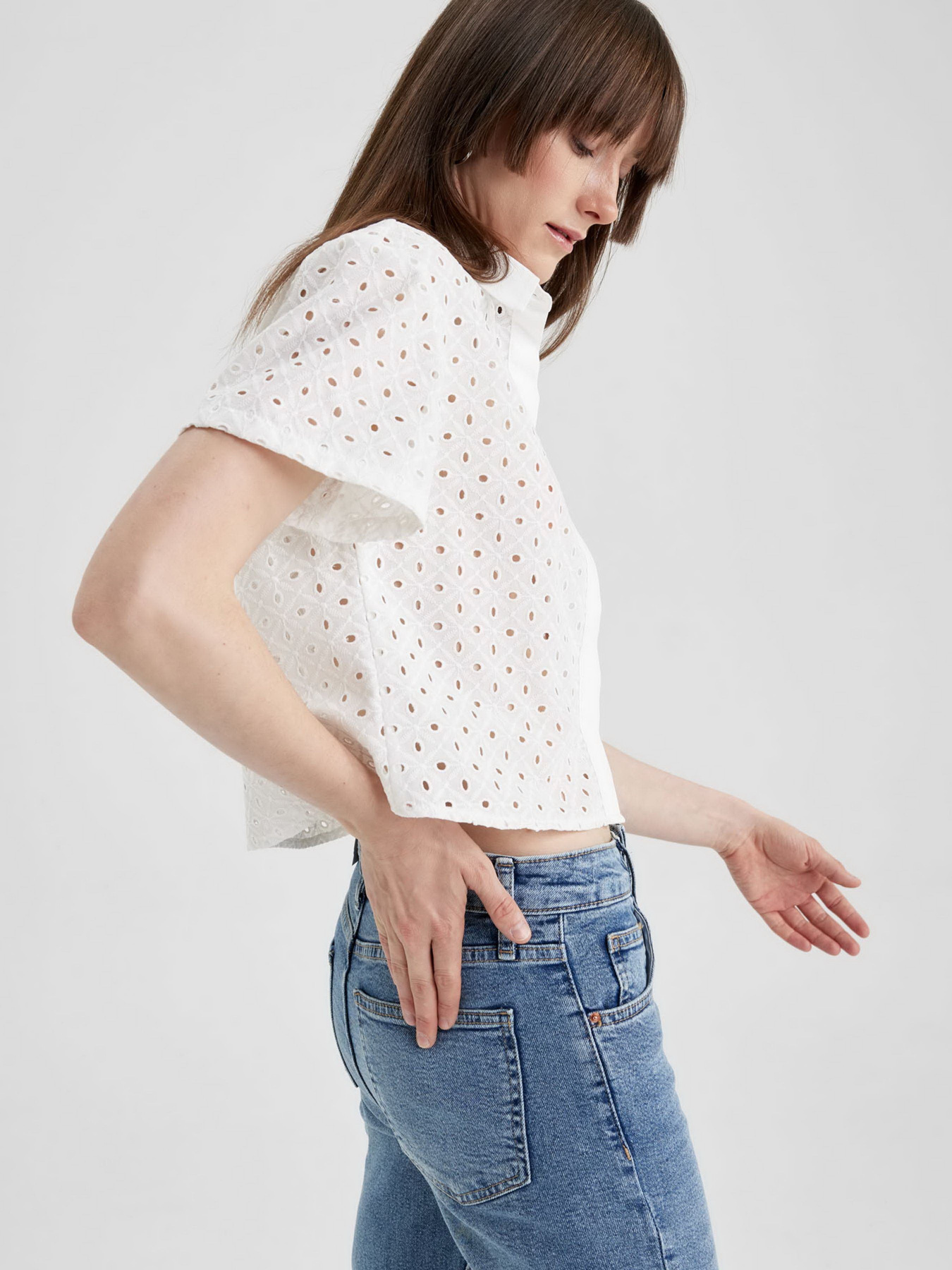 Сорочка повсякденна DeFacto модель A5761AX-WT34 Сорочка повсякденна DeFacto модель A5761AX-WT34 Фото