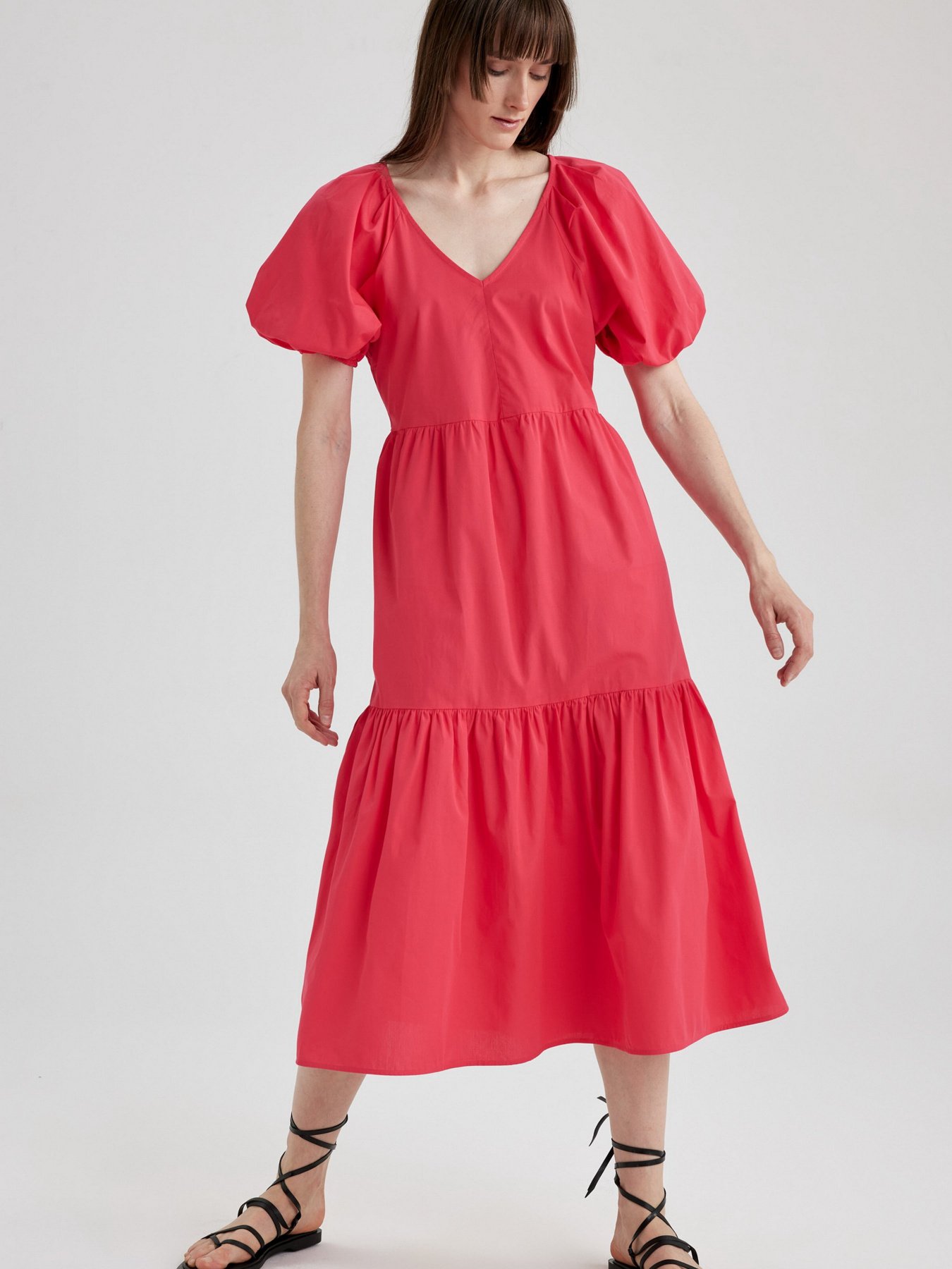 Платье миди DeFacto модель A5969AX-PN77 Фото