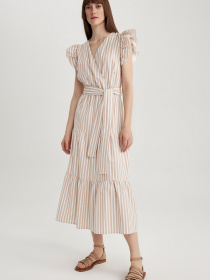 Сукня міді DeFacto модель A6460AX-BG737 Сукня міді DeFacto модель A6460AX-BG737 Фото