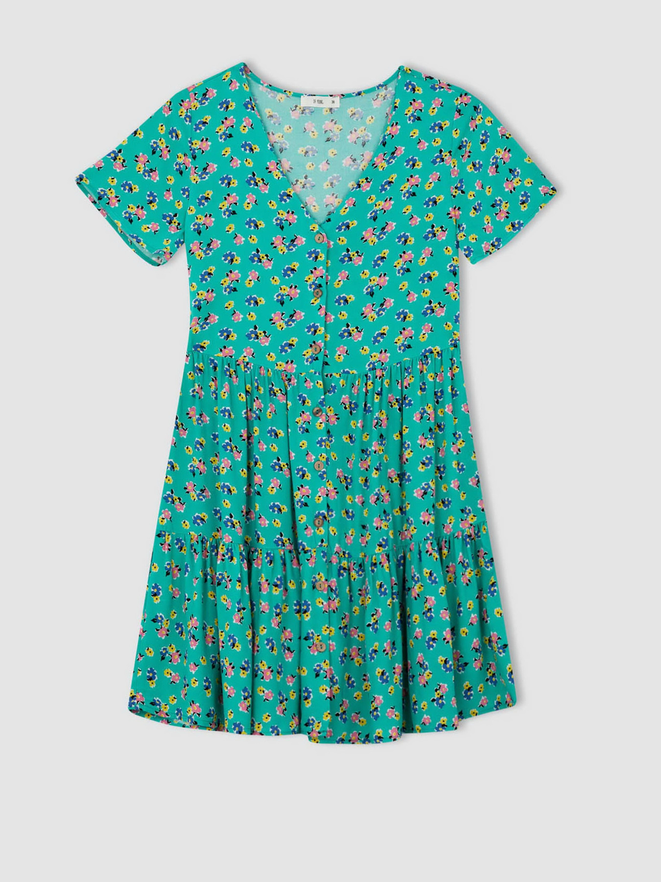 Сукня міні DeFacto модель T4046AZ-GN153 Сукня міні DeFacto модель T4046AZ-GN153 Фото