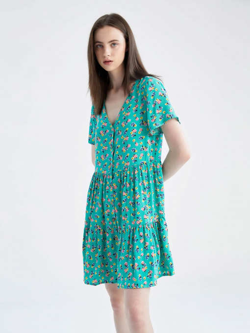 Сукня міні DeFacto модель T4046AZ-GN153 Фото