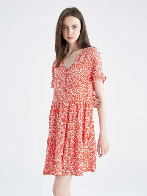 Платье мини DeFacto модель T4046AZ-RD30 Фото