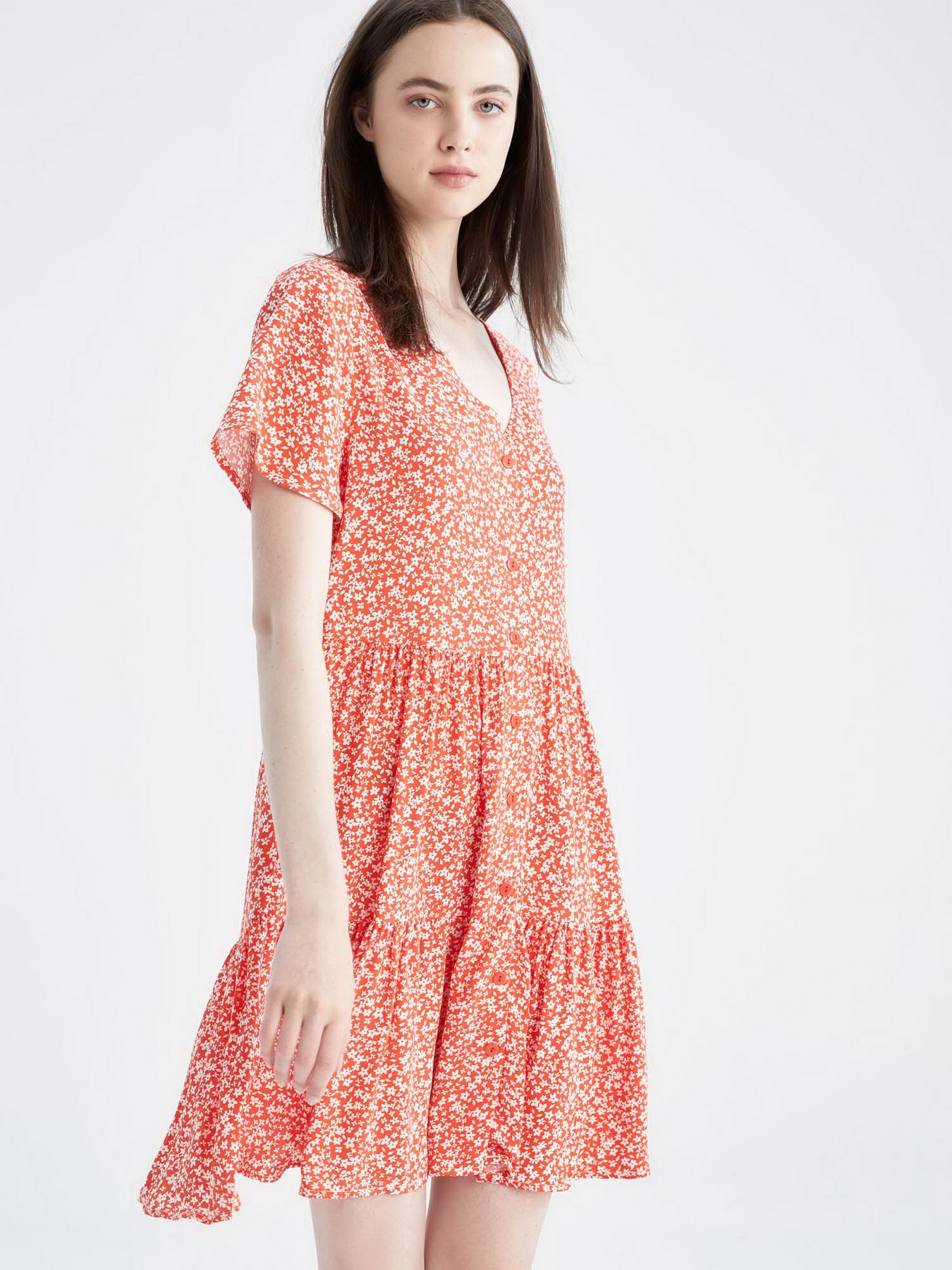 Сукня міні DeFacto модель T4046AZ-RD30 Сукня міні DeFacto модель T4046AZ-RD30 Фото