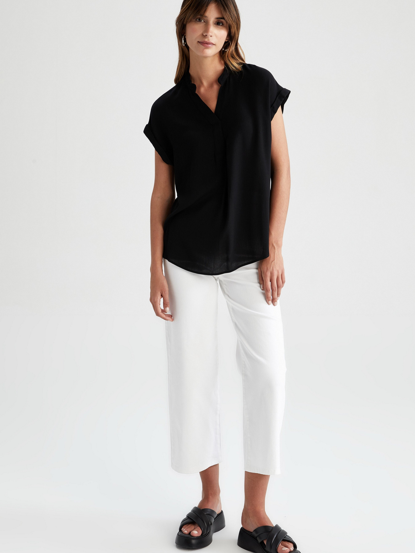 Блуза DeFacto модель U5327AZ-BK27 Фото