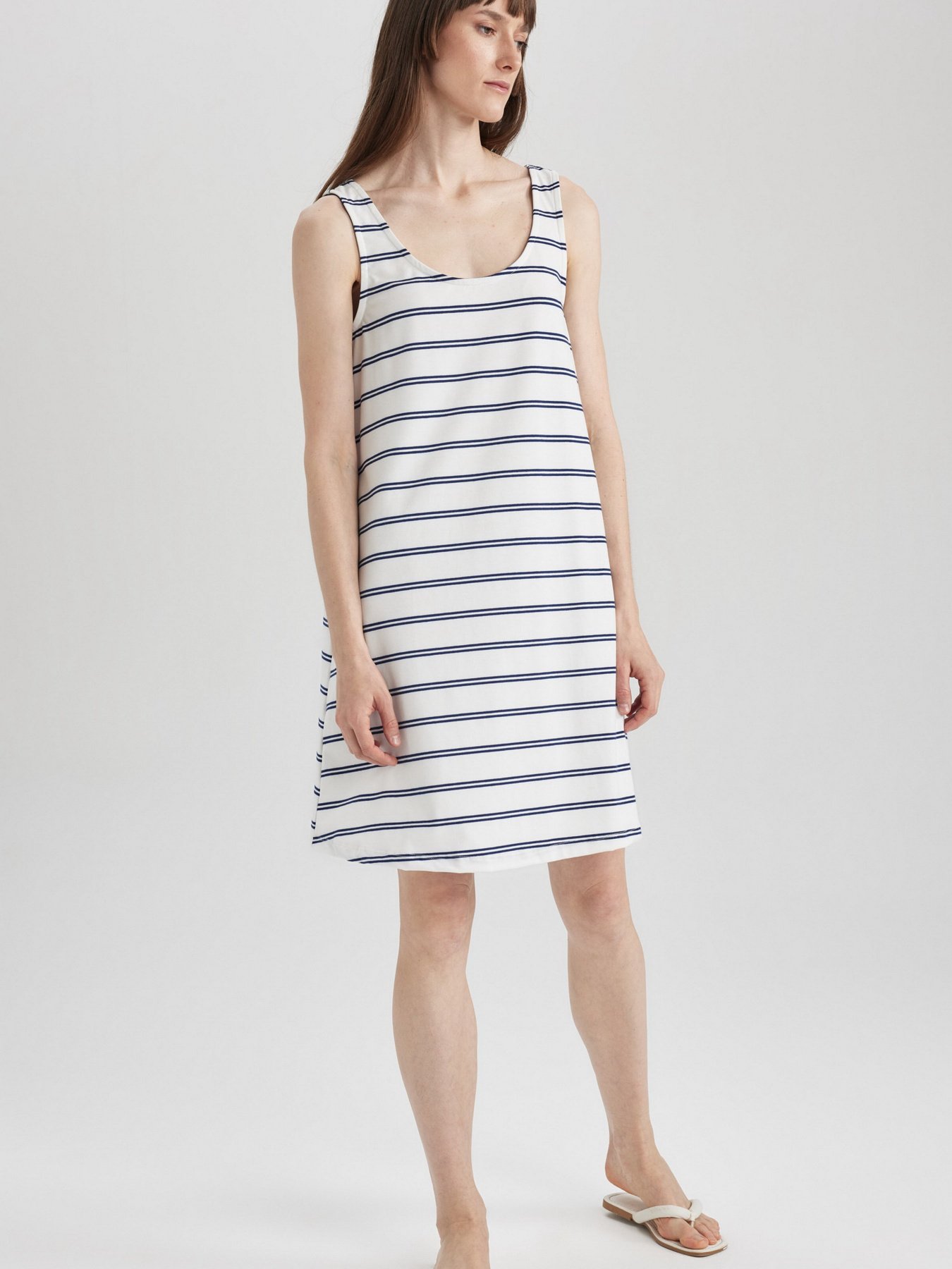 Платье мини DeFacto модель W9587AZ-NV31 Фото