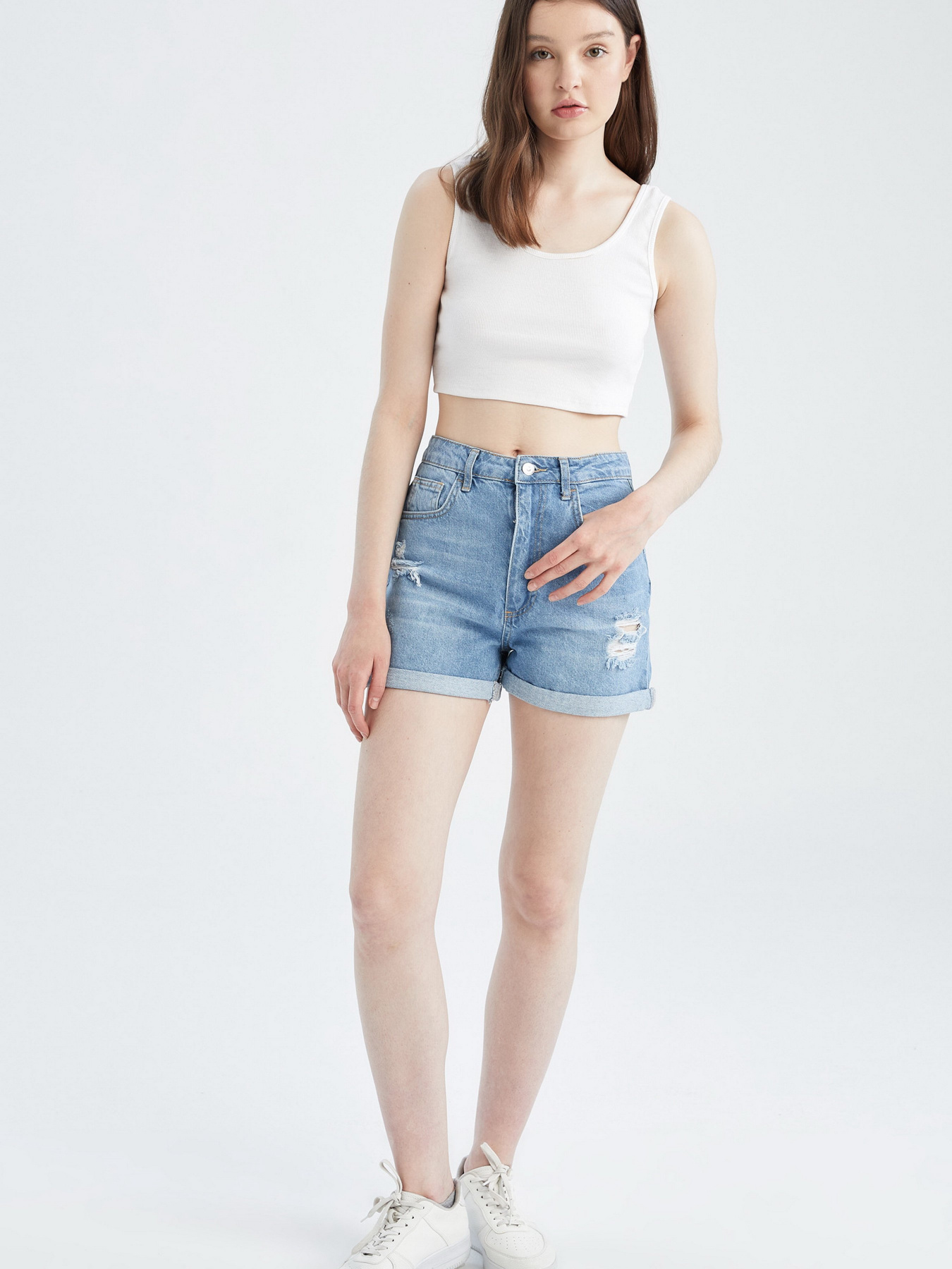 Шорты джинсовые DeFacto модель X3015AZ-NM39 Фото