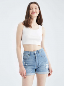 Джинсовые шорты DeFacto модель X3015AZ-NM39 Фото