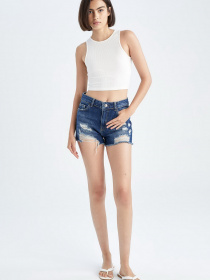 Джинсовые шорты DeFacto модель Y0215AZ-NM34 Фото