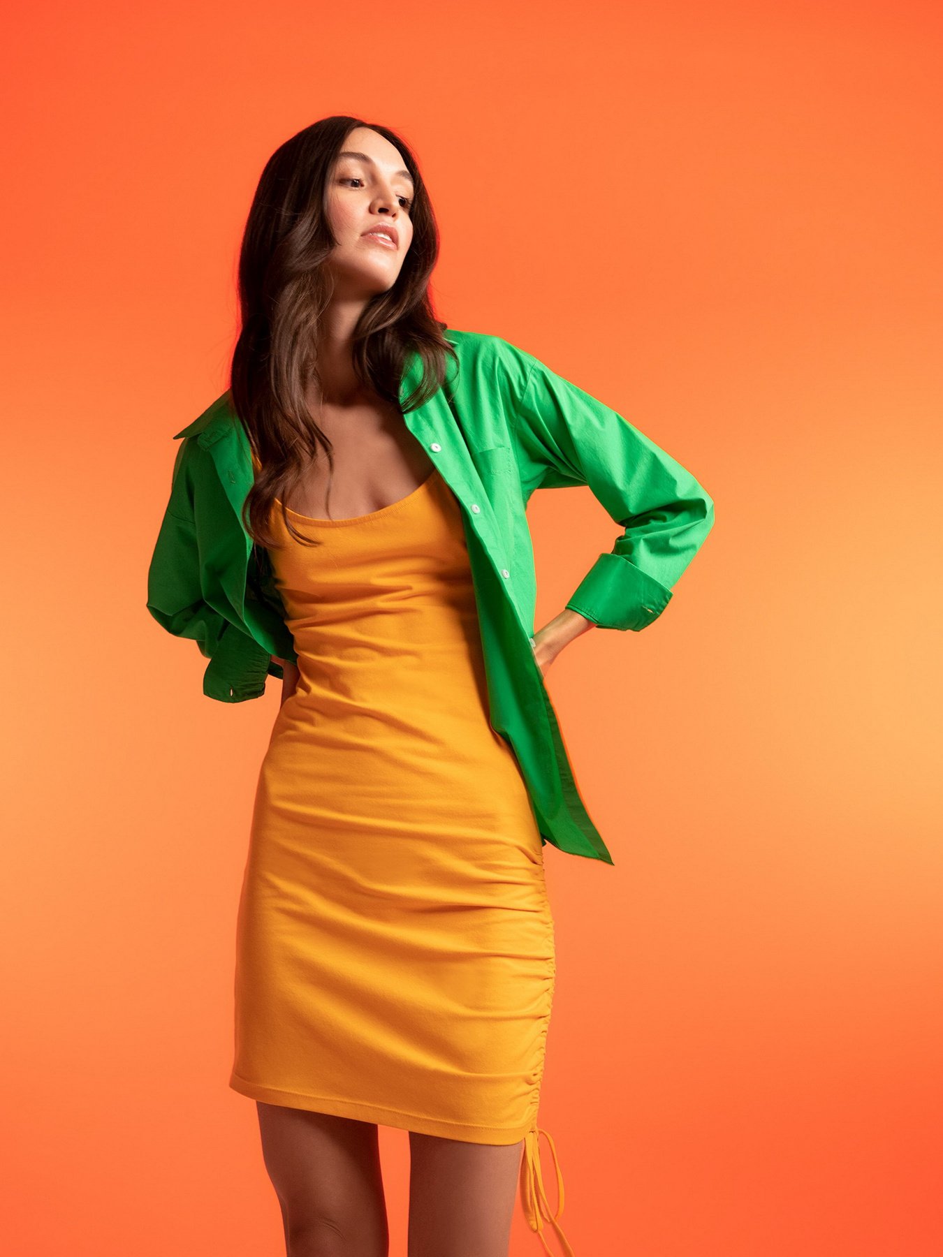 Платье мини DeFacto модель Y7690AZ-YL304 Фото