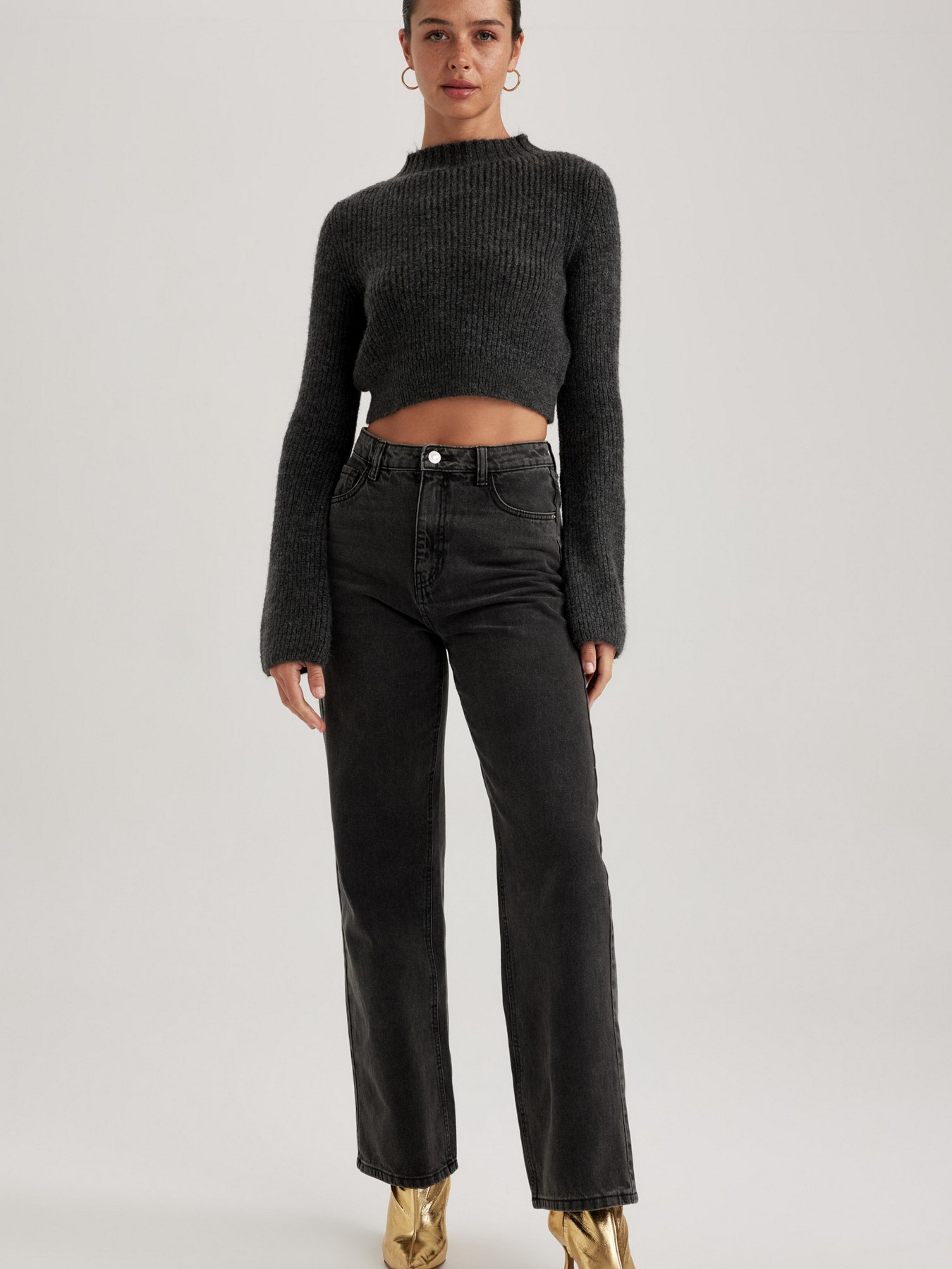 Джемпер DeFacto модель A3823AX-GR47 Фото