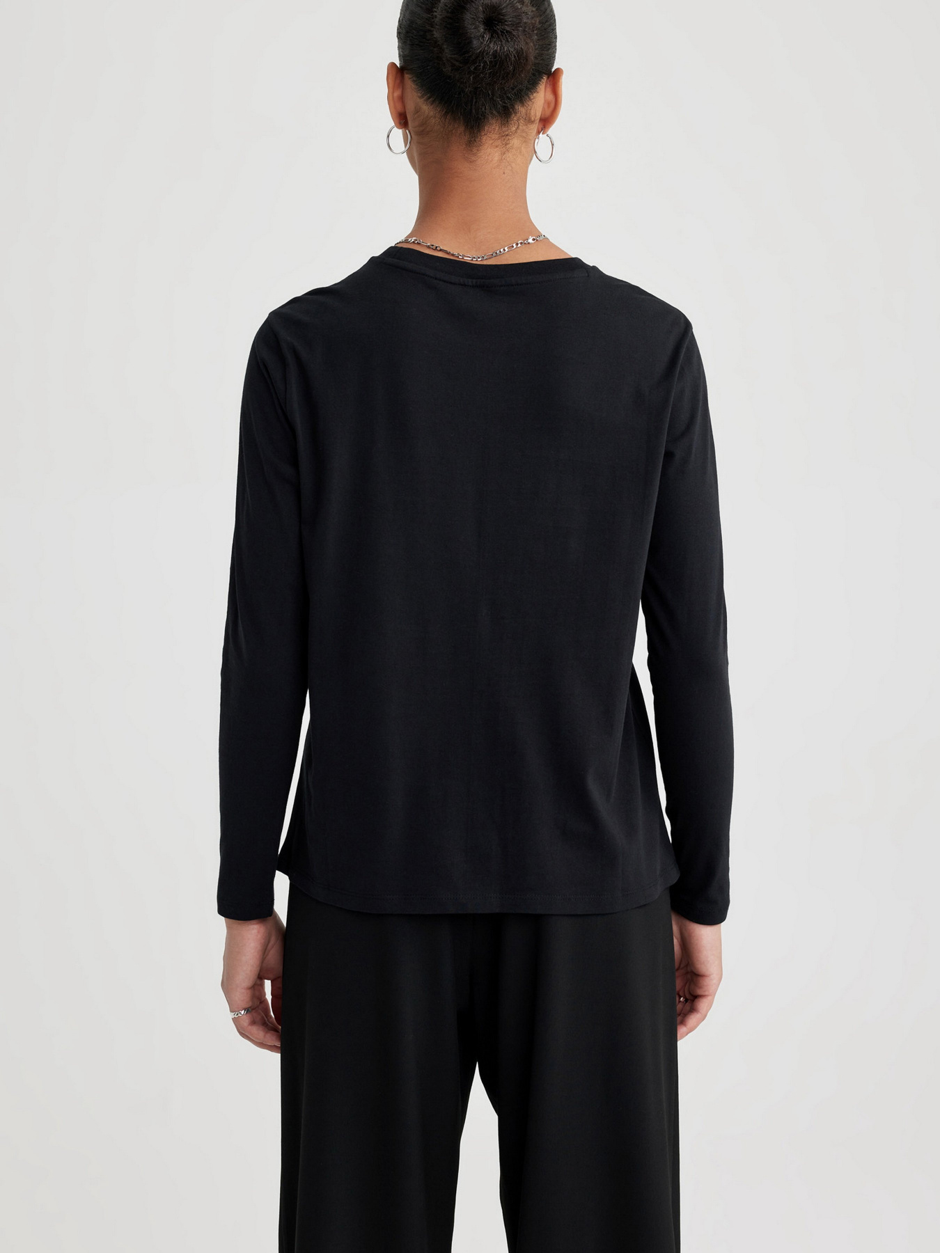 Лонгслів DeFacto модель A5028AX-BK81 Фото