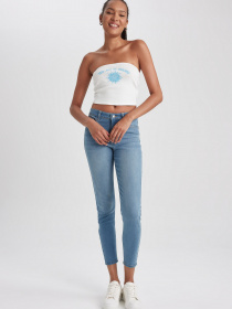 Завужені джинси DeFacto модель A5142AX-NM28 Фото