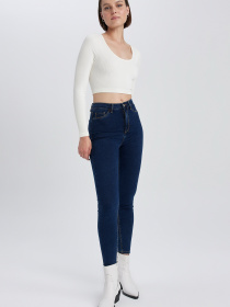 Завужені джинси DeFacto модель A5823AX-NM34 Фото