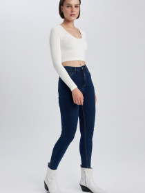 Завужені джинси DeFacto модель A5823AX-NM34 Фото