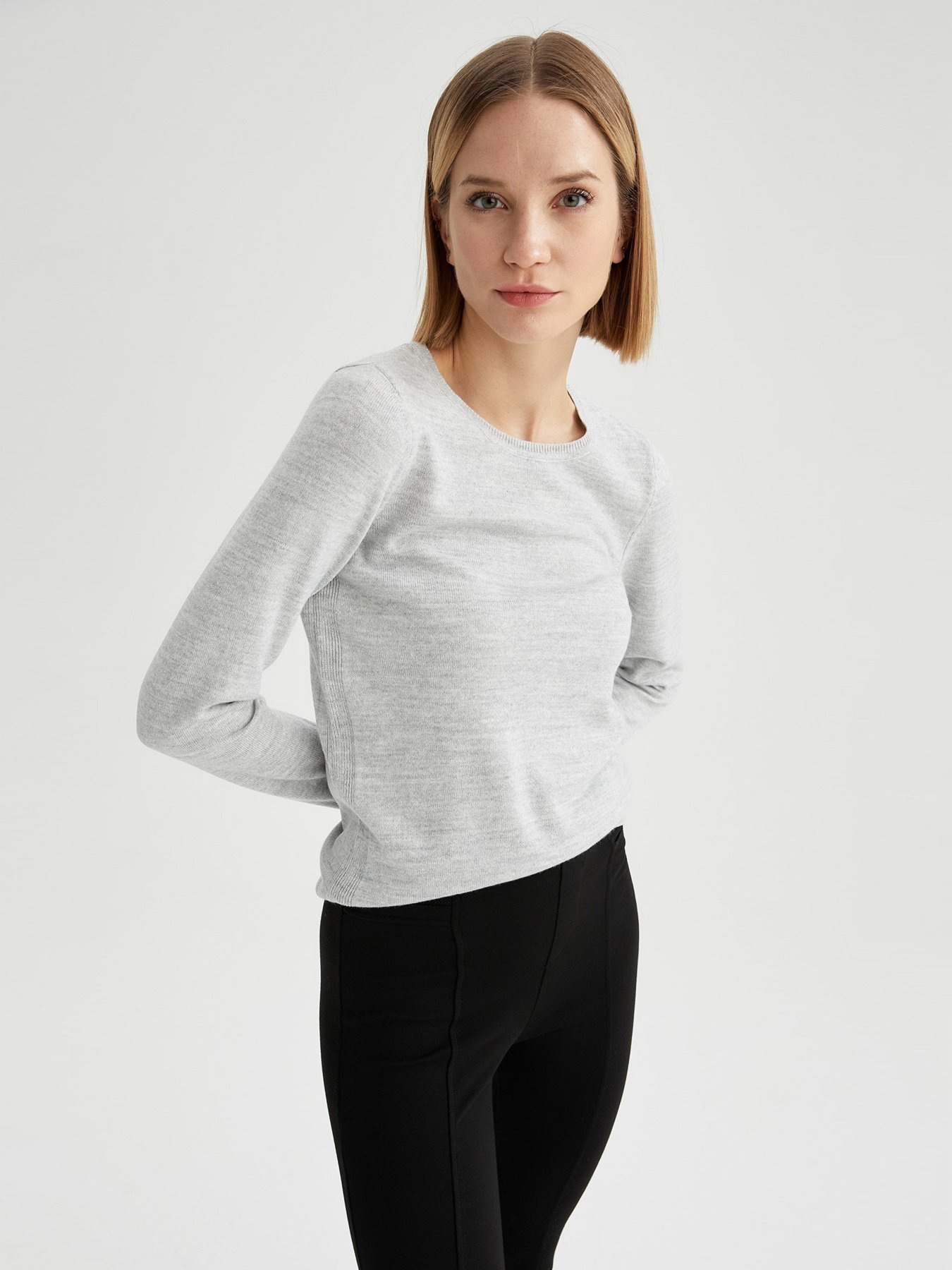 Джемпер DeFacto модель F7091AZ-GR77 Фото