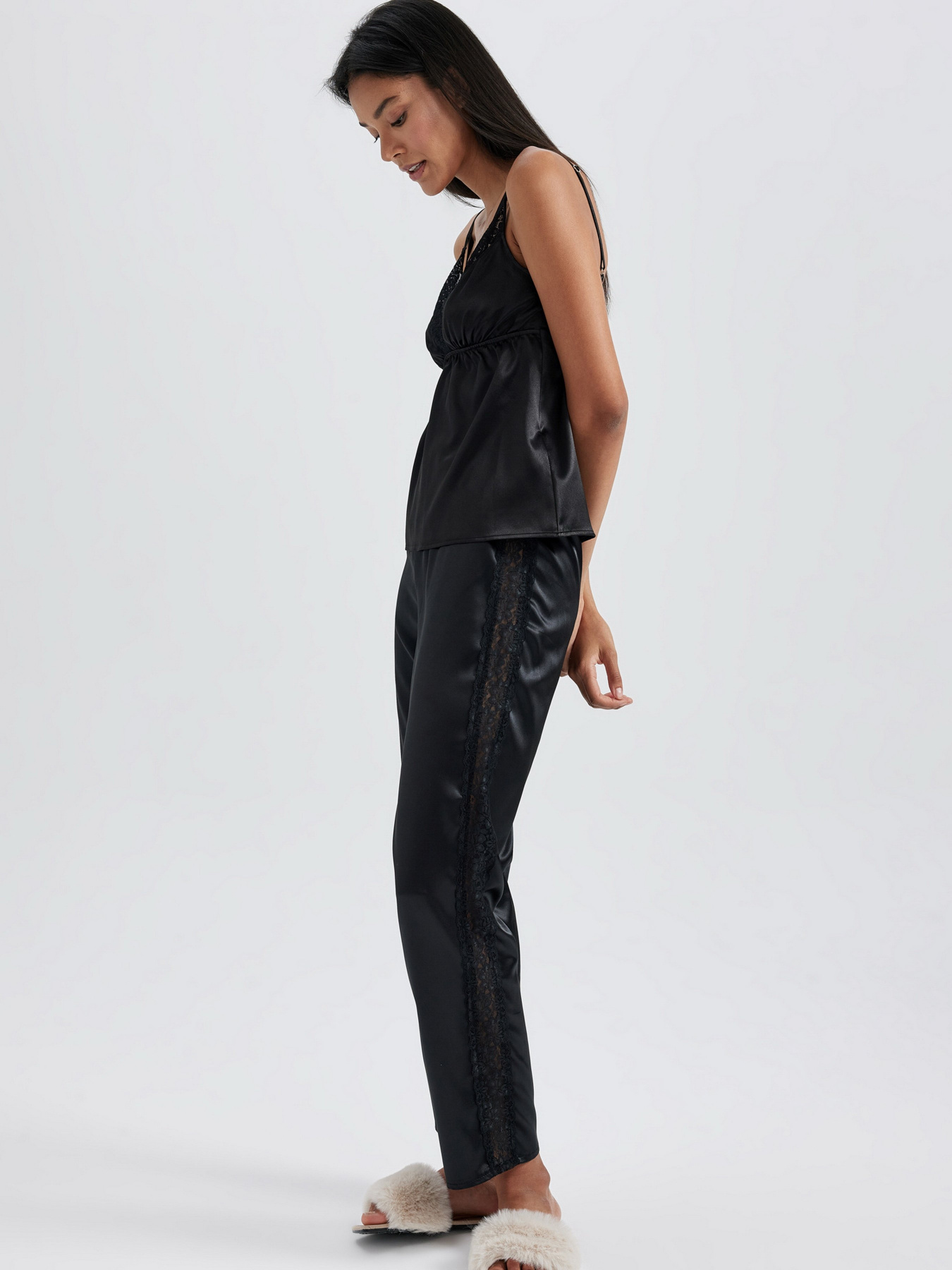 Низ піжами DeFacto модель A6761AX-BK27 Фото