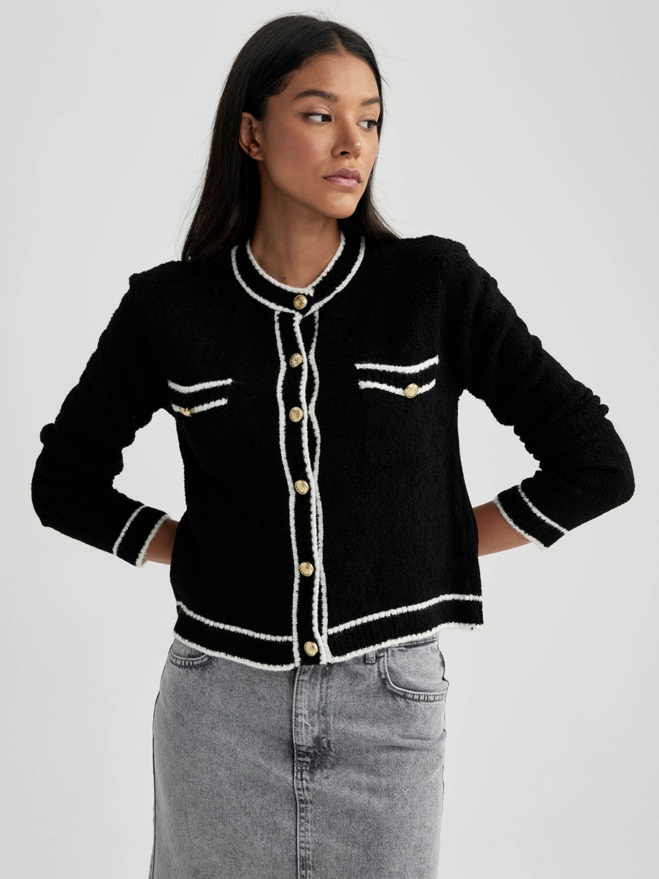 Кардиган DeFacto модель A7847AX-BK27 Кардиган DeFacto модель A7847AX-BK27 Фото