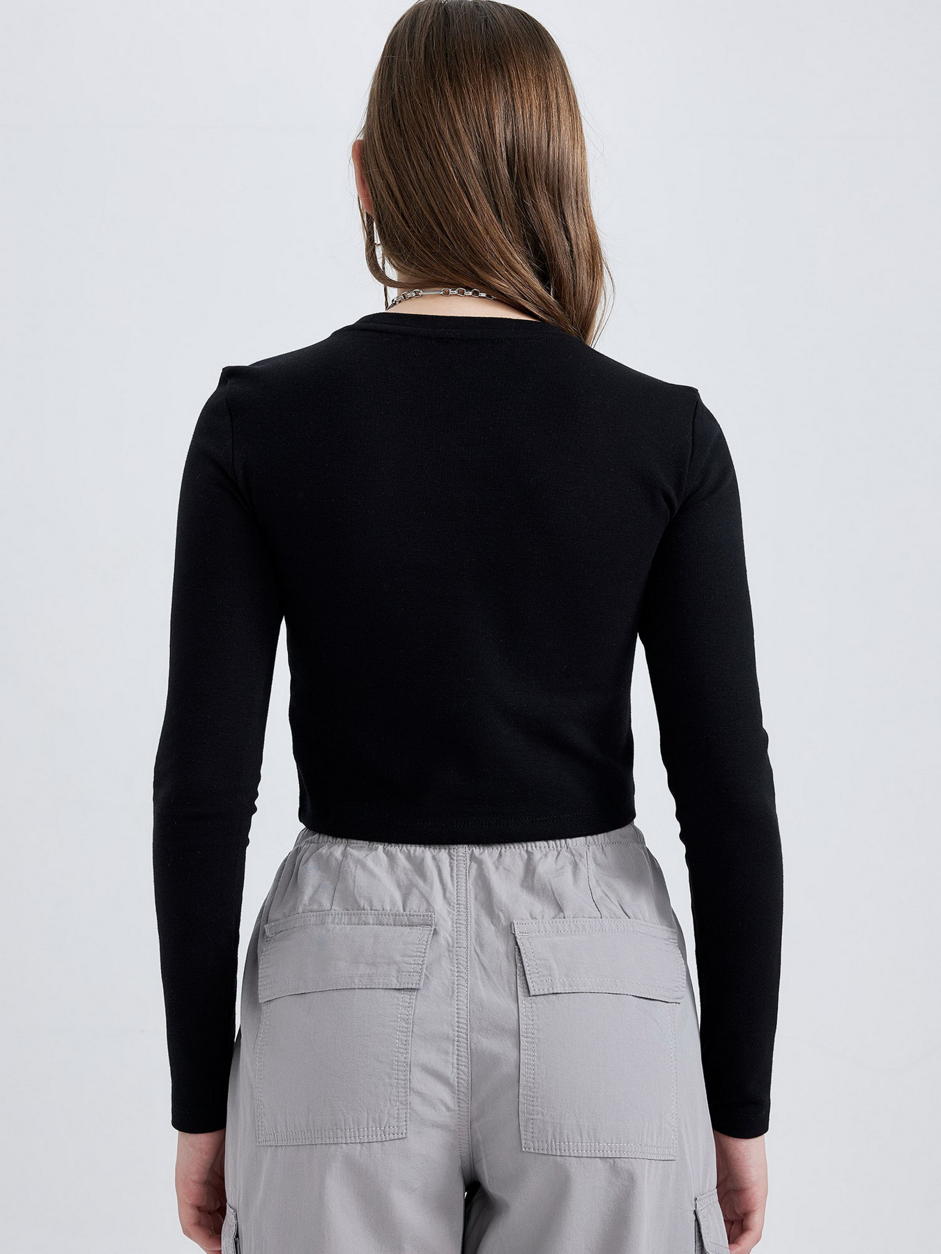 Лонгслів DeFacto модель A8311AX-BK81 Фото