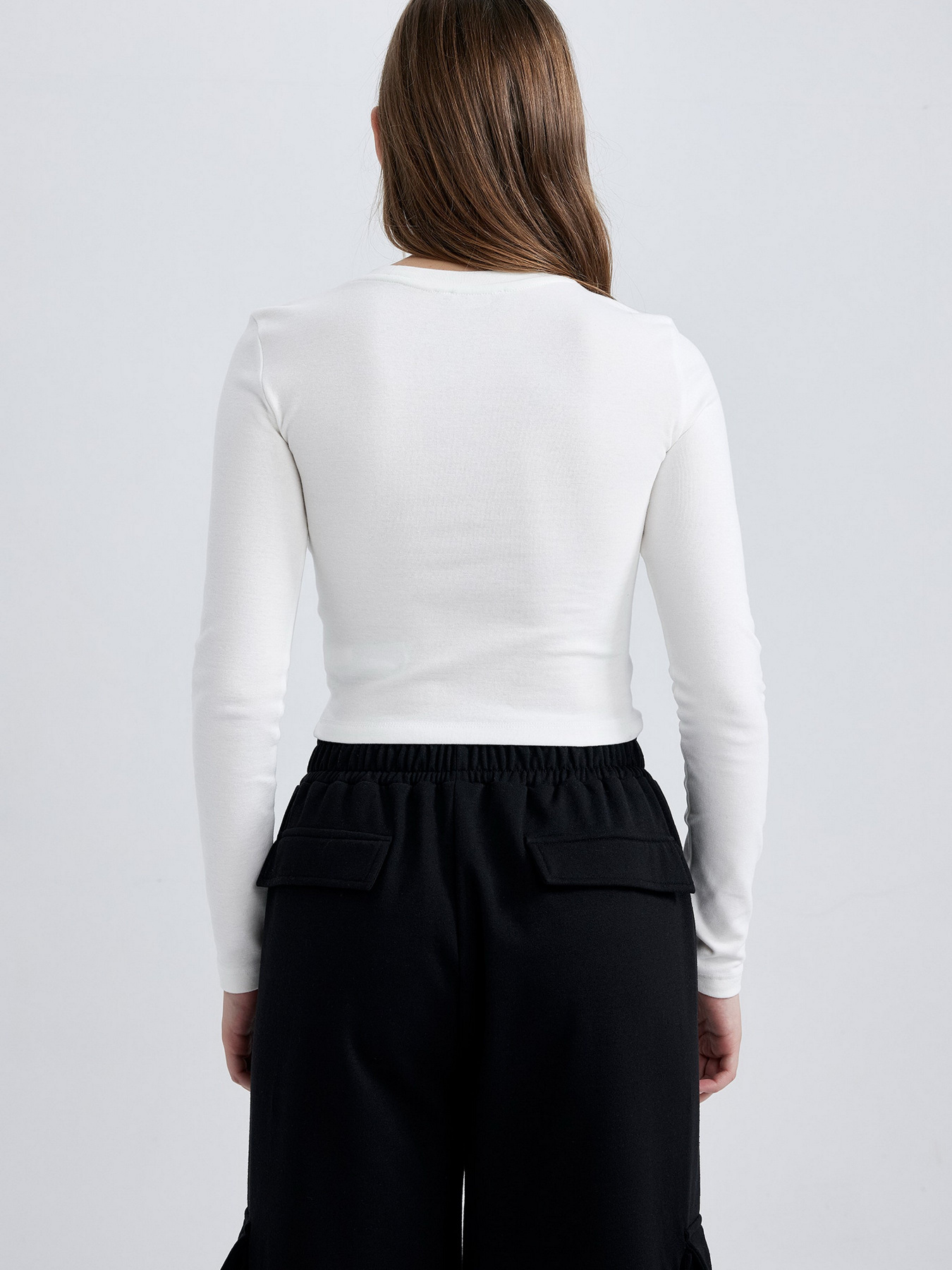 Лонгслив DeFacto модель A8311AX-WT32 Фото