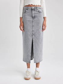 Джинсова спідниця DeFacto модель A9585AX-NM55 Фото