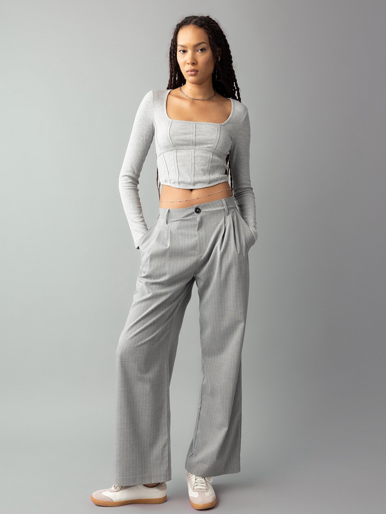 Лонгслів DeFacto модель B0909AX-GR28 Фото