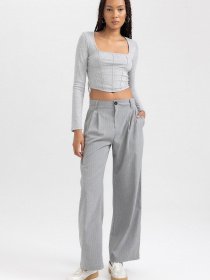 Лонгслів DeFacto модель B0909AX-GR28 Фото