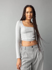 Лонгслів DeFacto модель B0909AX-GR28 Фото