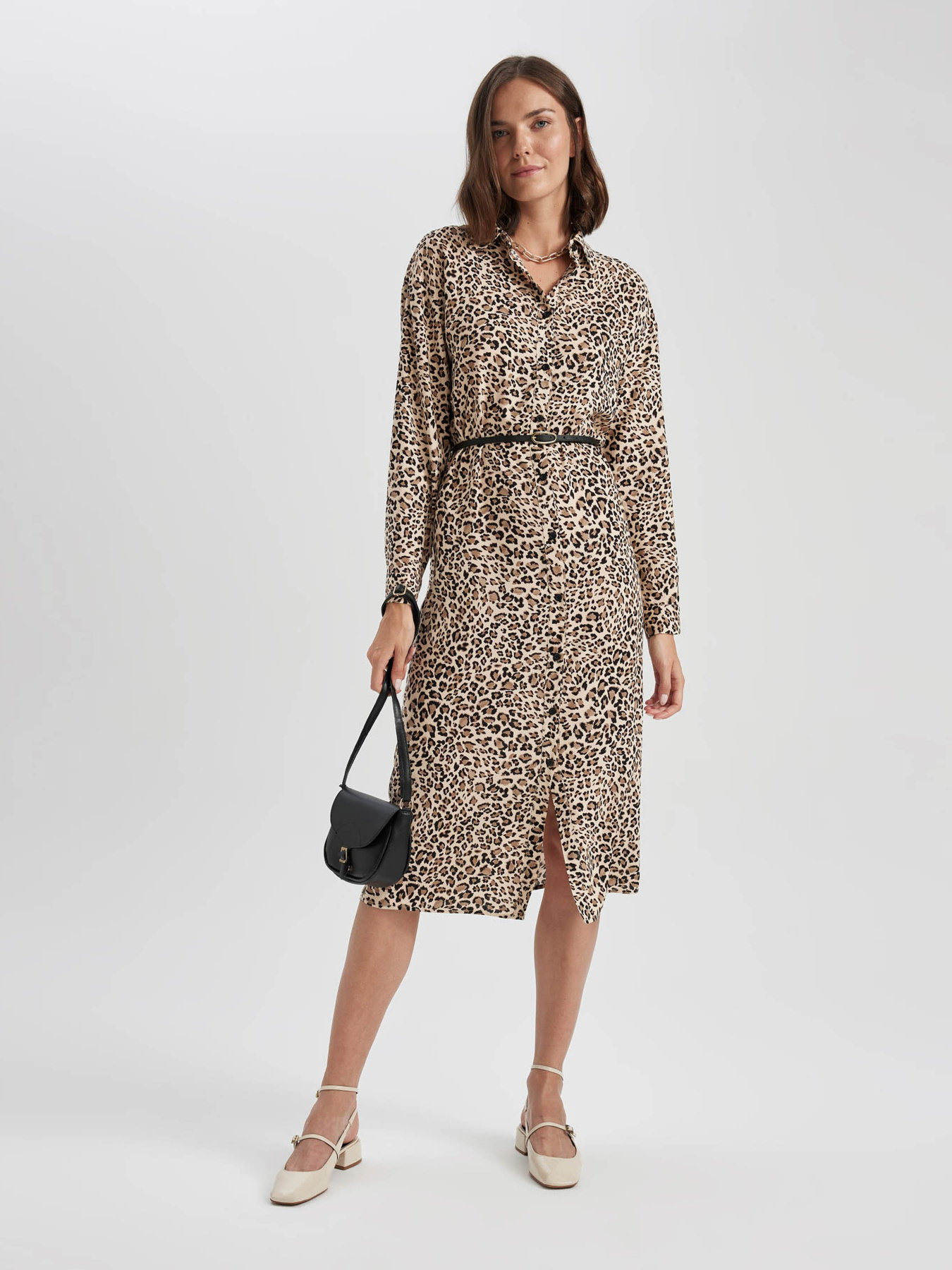 Сукня міді DeFacto модель B1653AX-BG305 Фото