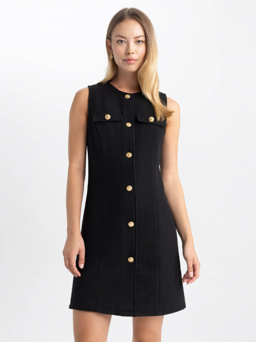 Платье мини DeFacto модель B1865AX-BK81 Фото