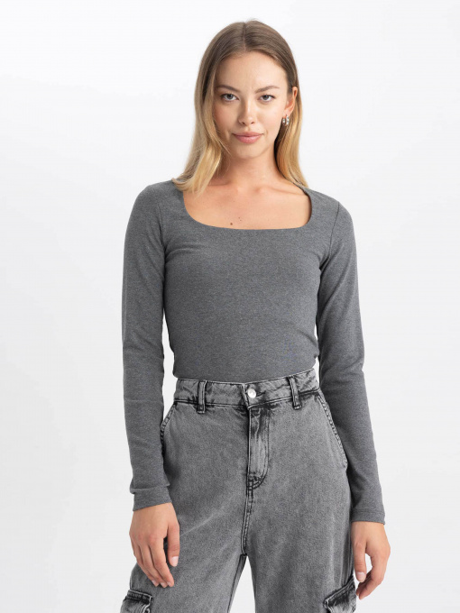 Лонгслив DeFacto модель B2067AX-AR53 Фото