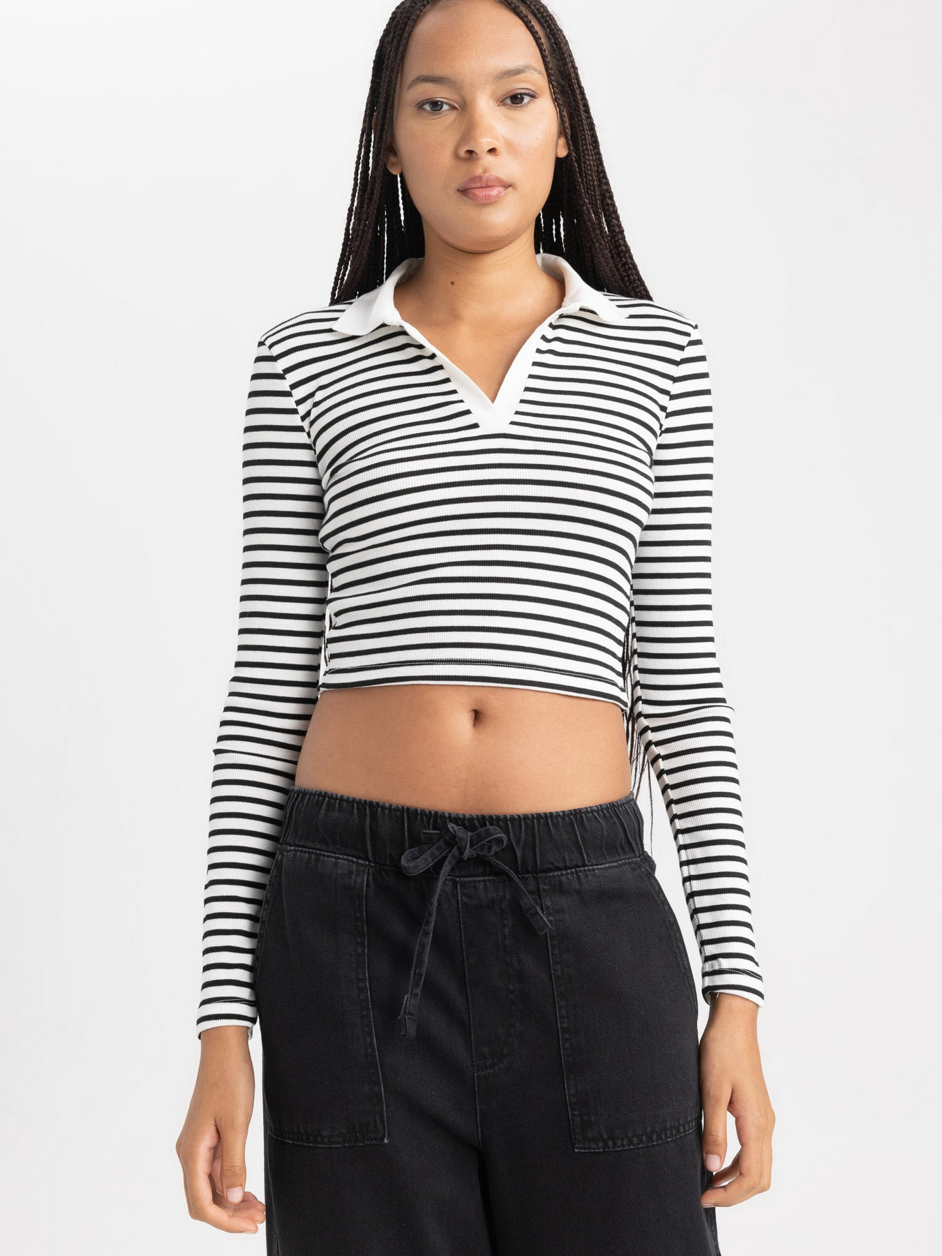 Лонгслив DeFacto модель B2084AX-WT32 Фото