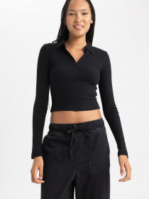 Лонгслів DeFacto модель B2125AX-BK81 Фото