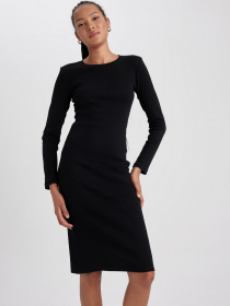Платье миди DeFacto модель B2465AX-BK81 Фото