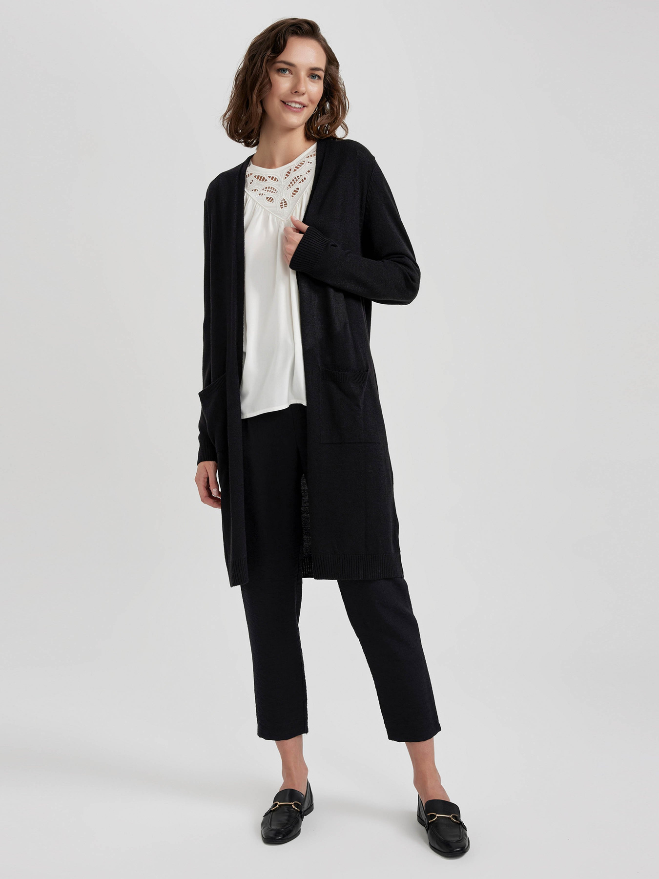 Кардиган DeFacto модель G5685AZ-BK27 Кардиган DeFacto модель G5685AZ-BK27 Фото