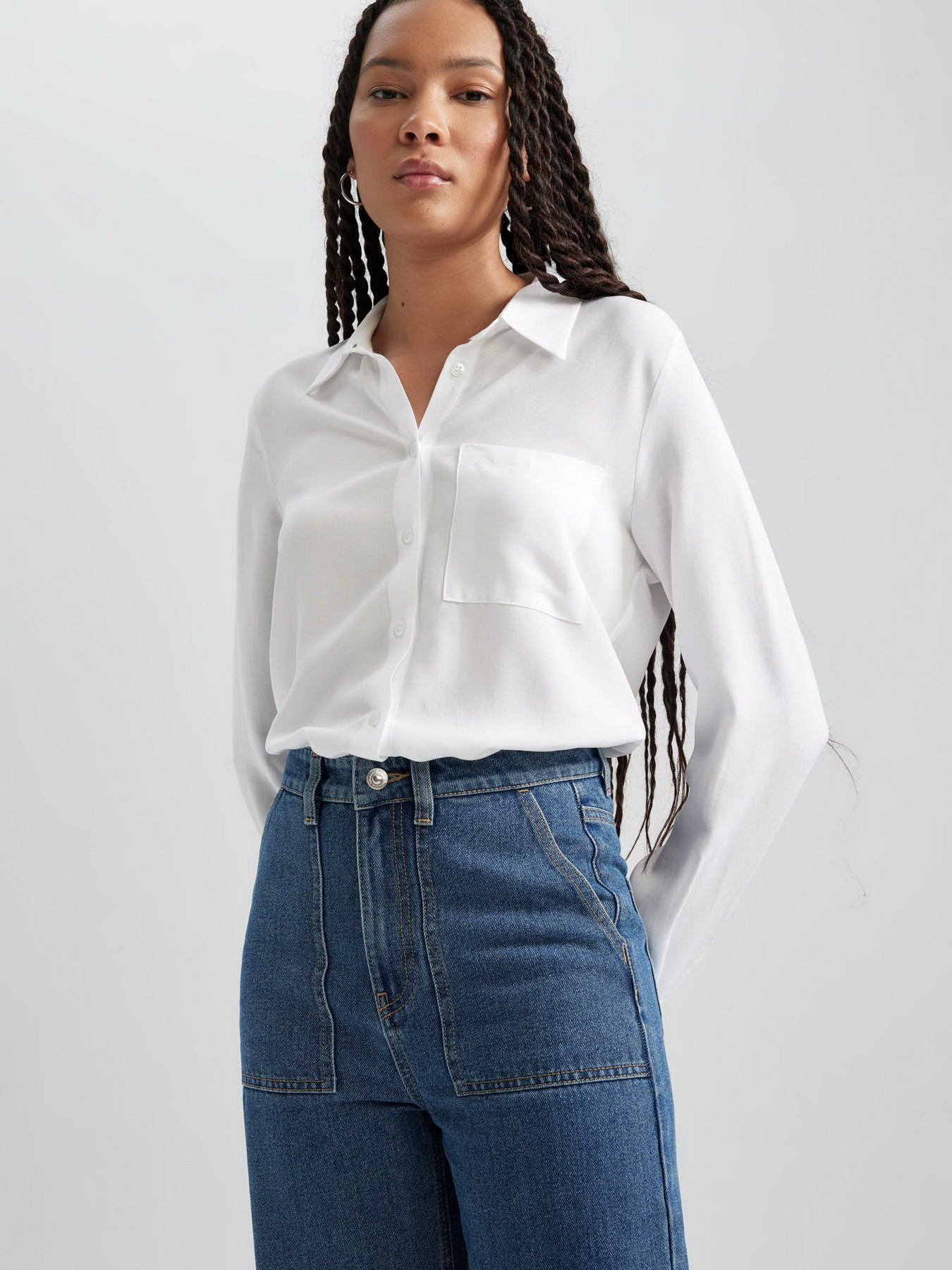 Рубашка DeFacto модель N2518AZ-WT32 Фото