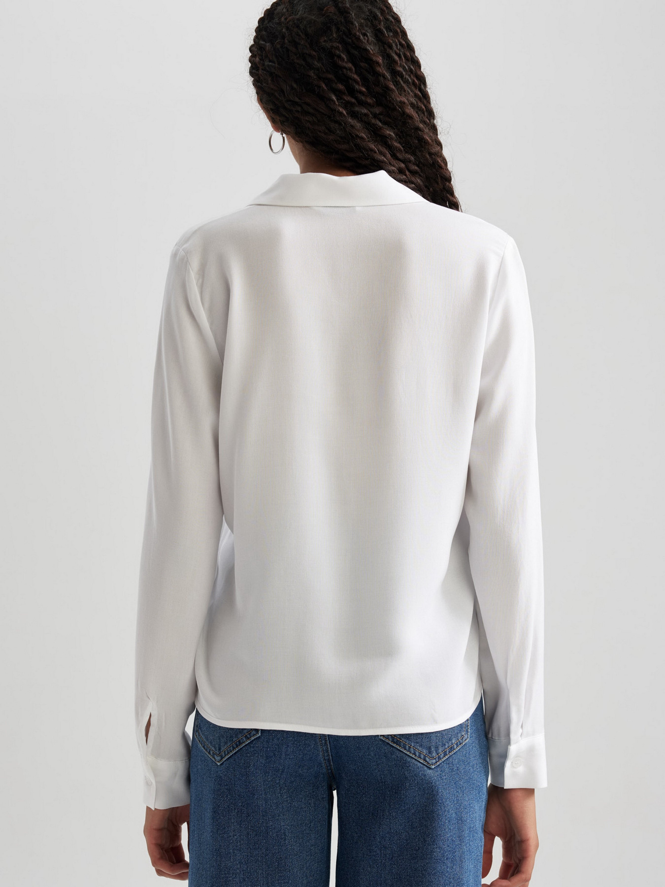 Сорочка повсякденна DeFacto модель N2518AZ-WT32 Фото