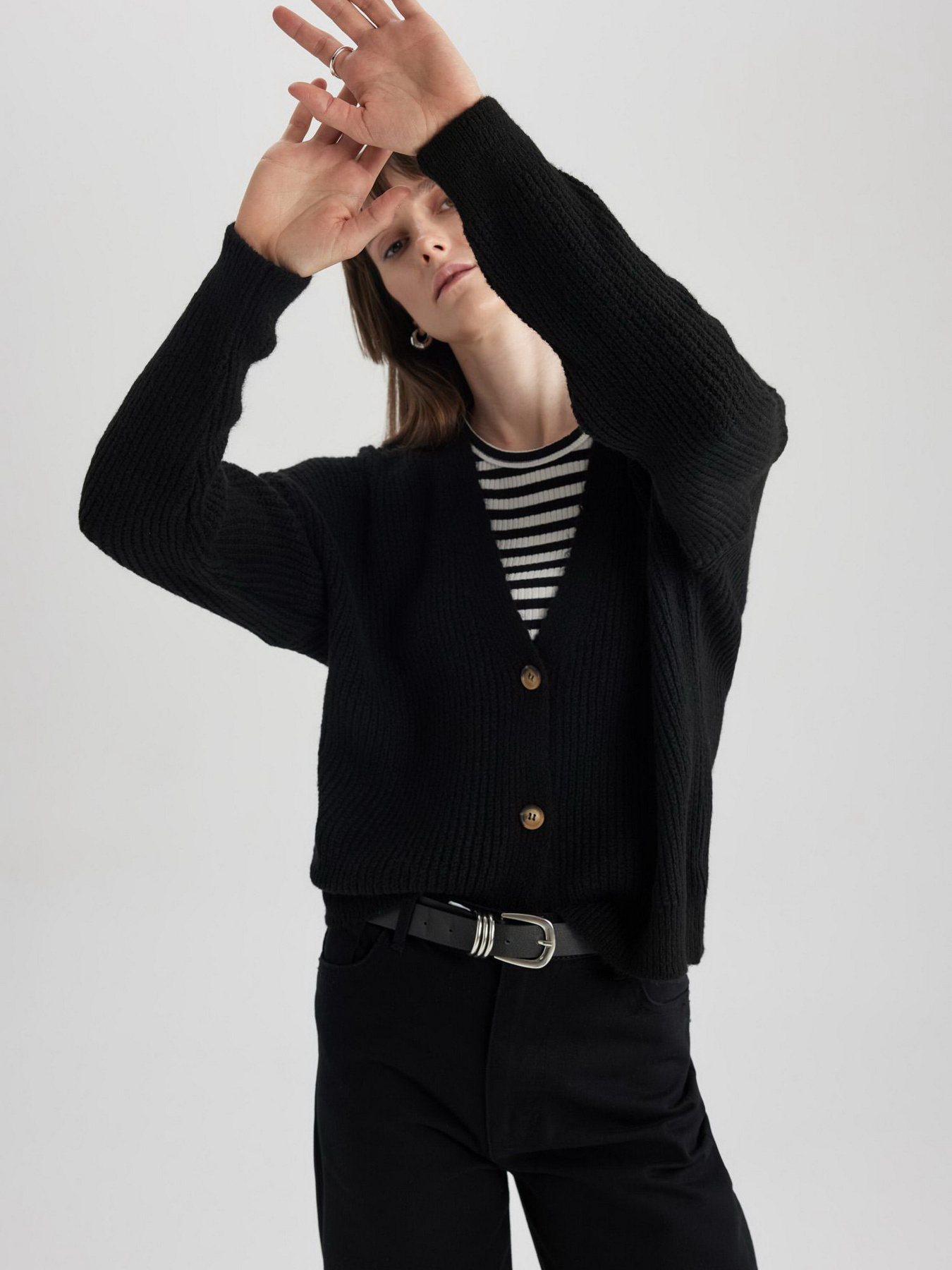 Кардиган DeFacto модель R1262AZ-BK27 Фото