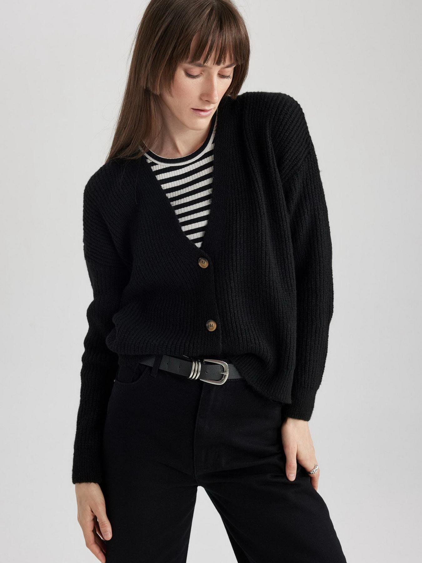 Кардиган DeFacto модель R1262AZ-BK27 Фото