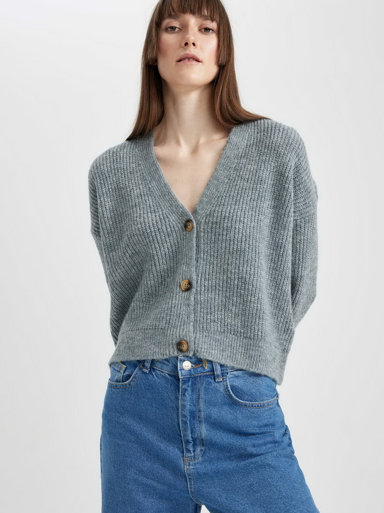 Кардиган DeFacto модель R1262AZ-GR107 Кардиган DeFacto модель R1262AZ-GR107 Фото