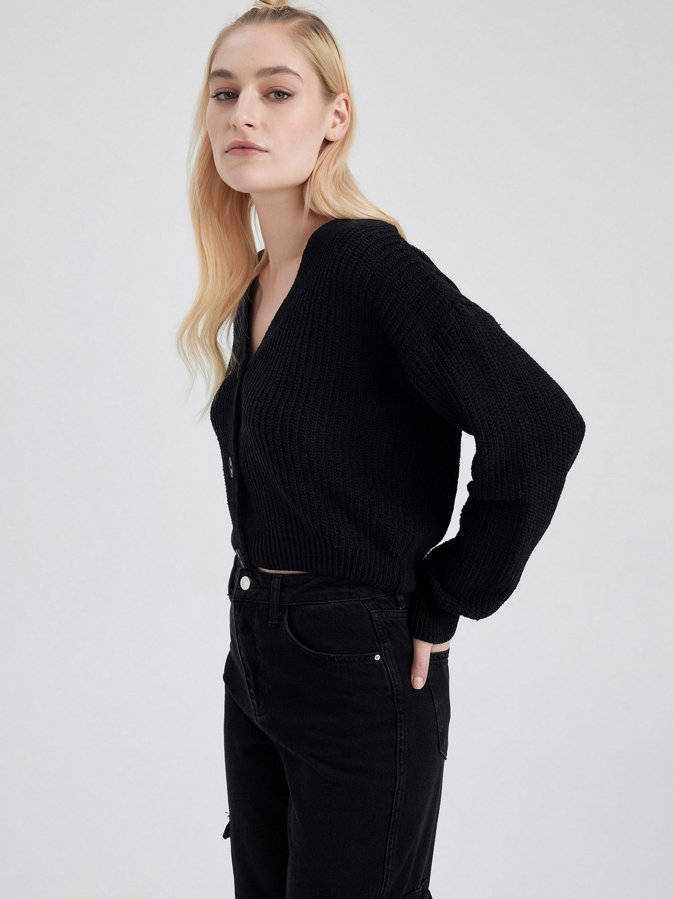 Кардиган DeFacto модель U2052AZ-BK27 Фото