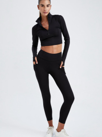 Спортивна кофта DeFacto модель W0343AZ-BK81 Фото