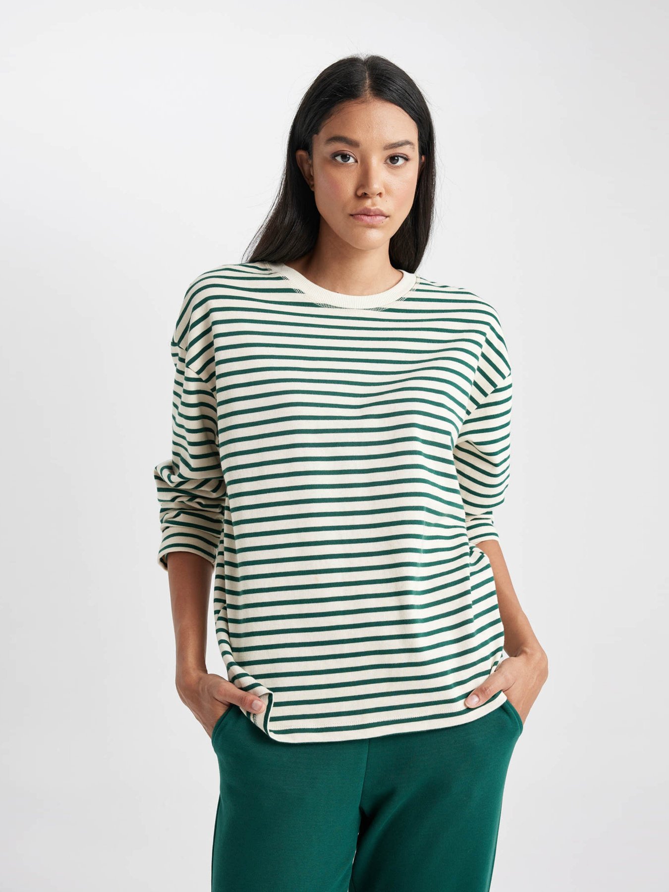 Лонгслив DeFacto модель Y1507AZ-GN671 Фото