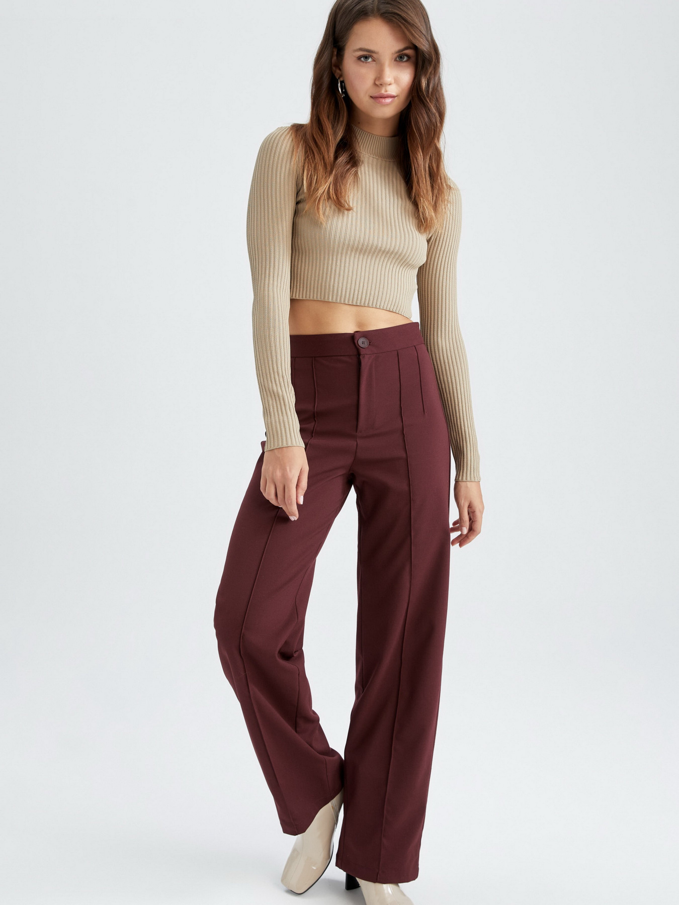 Повсякденні штани DeFacto модель Y4173AZ-BR34 Фото