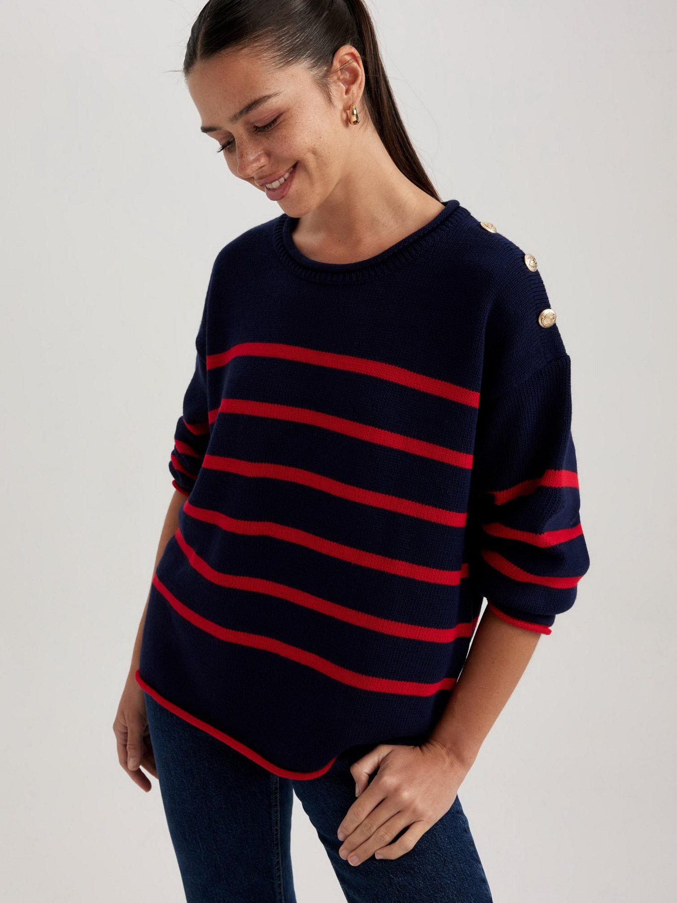 Джемпер DeFacto модель Z9077AZ-NV131 Фото