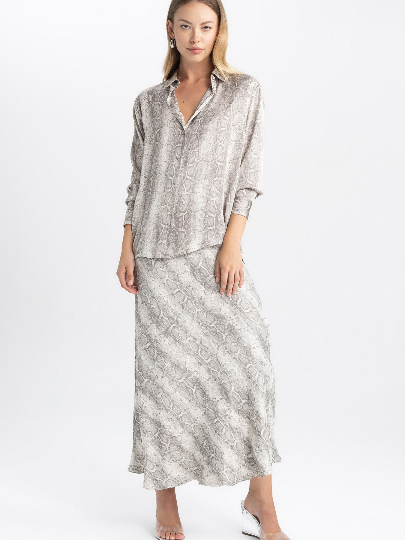 Спідниця максі DeFacto модель B2620AX-GR253 Фото