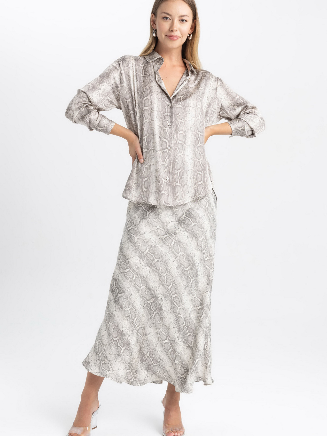 Спідниця максі DeFacto модель B2620AX-GR253 Фото