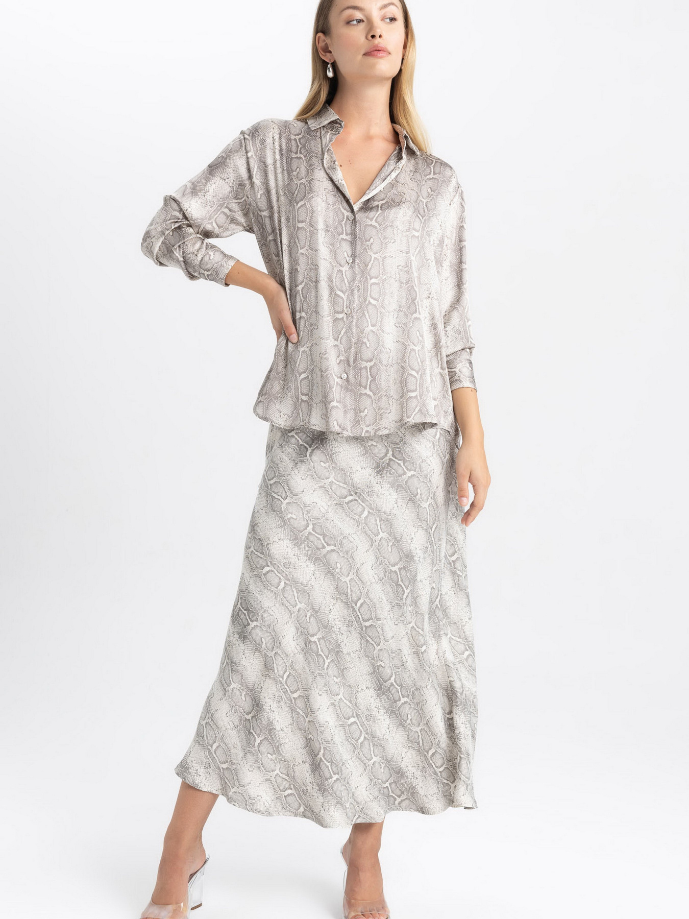 Юбка макси DeFacto модель B2620AX-GR253 Фото