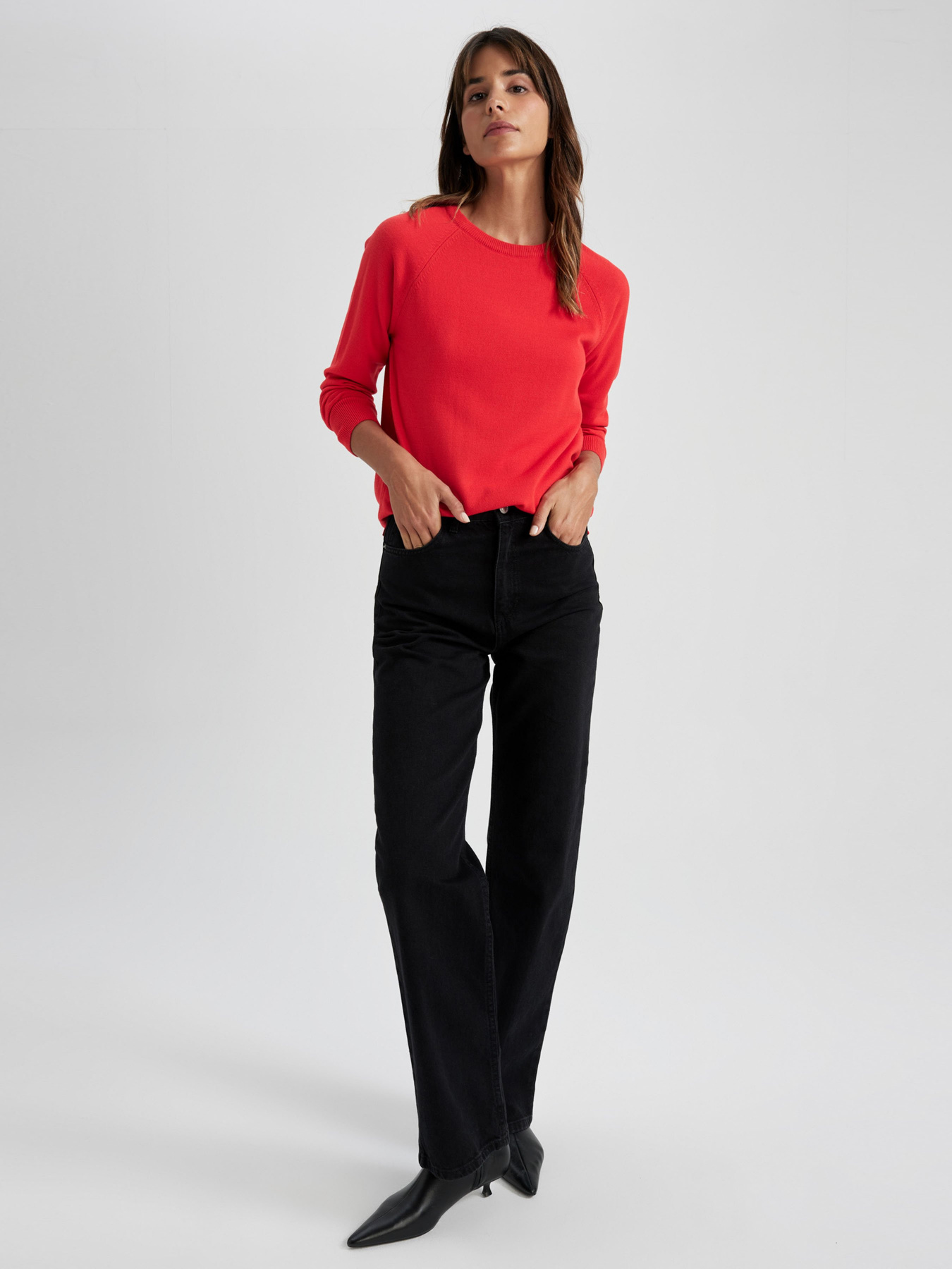 Джемпер DeFacto модель I6913AZ-RD56 Джемпер DeFacto модель I6913AZ-RD56 Фото