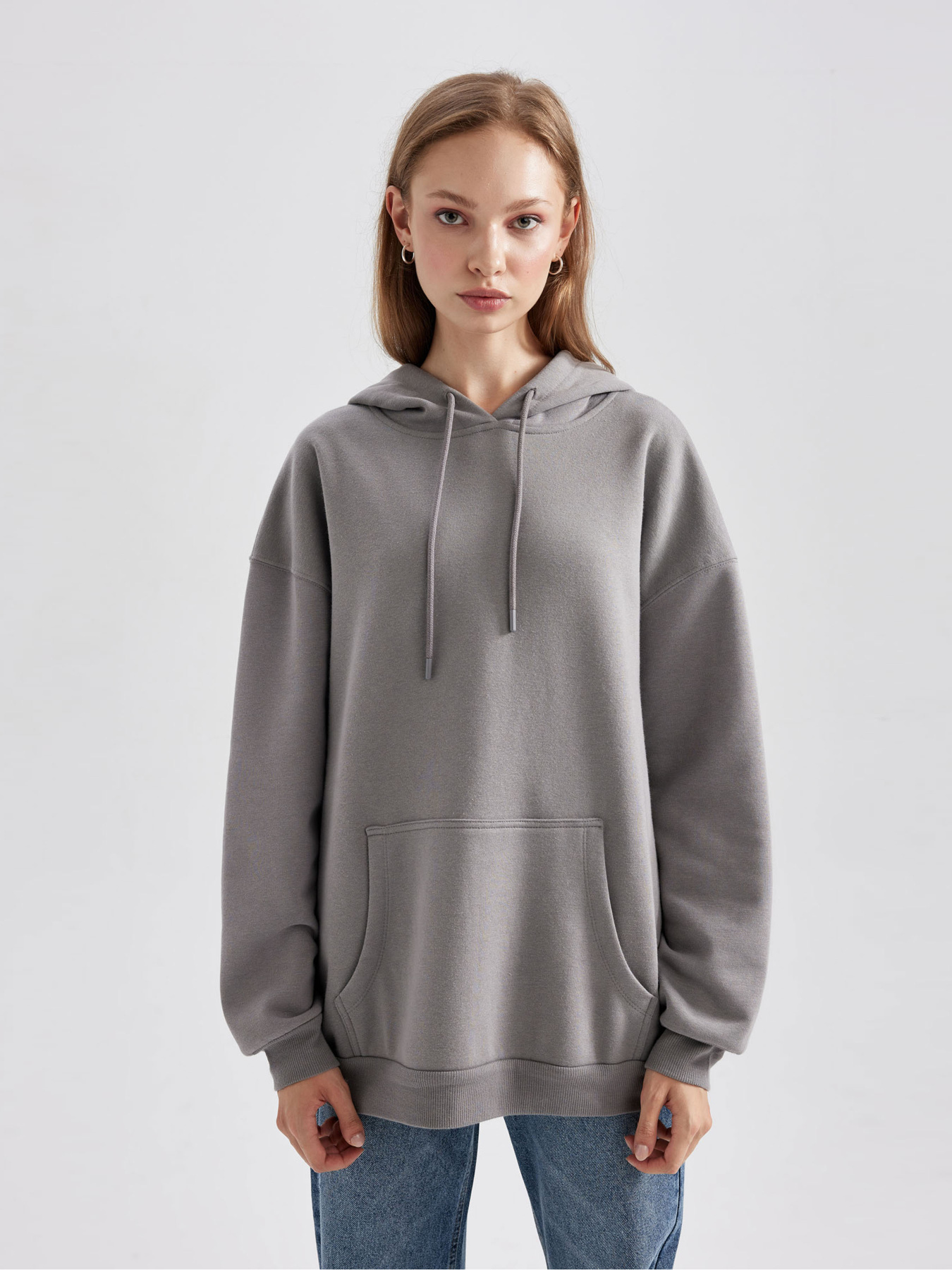 Худи DeFacto модель M3417AZ-GR453 Фото