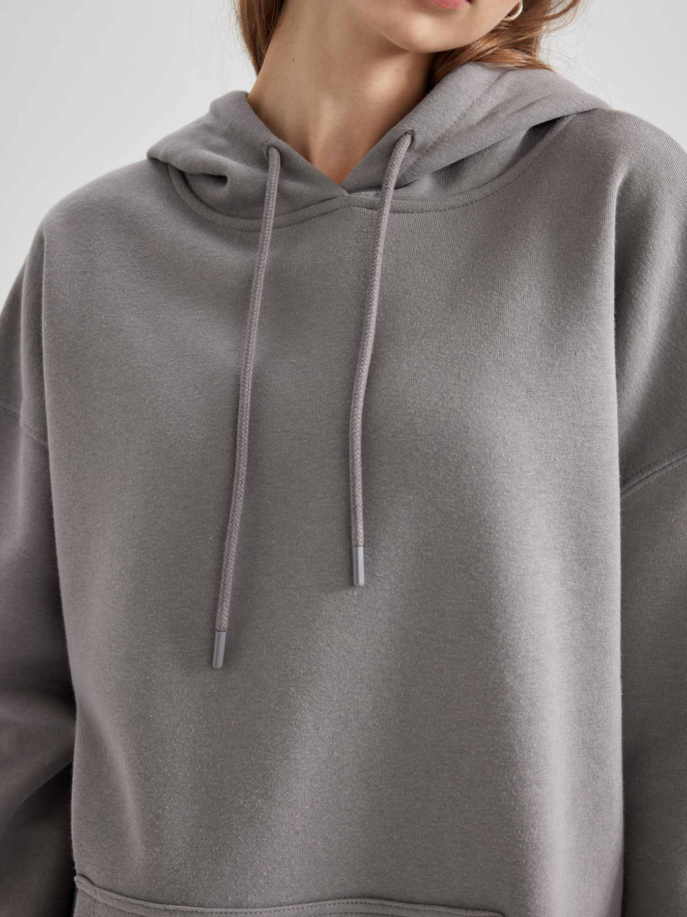 Худи DeFacto модель M3417AZ-GR453 Фото